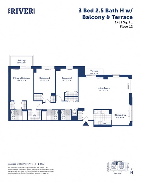 the typical floor plan of the residence